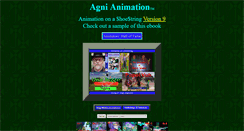 Desktop Screenshot of agni-animation.com