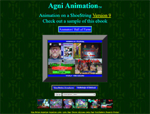 Tablet Screenshot of agni-animation.com